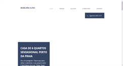 Desktop Screenshot of imobiliariaalpes.com.br